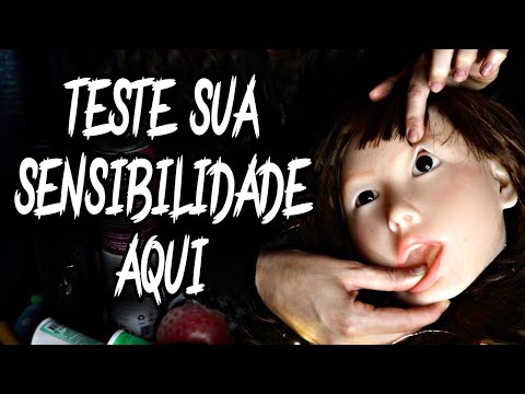 ASMR | TESTE DE SENSIBILIDADE NO SEU ROSTO