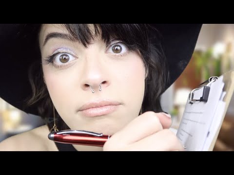 ASMR | Extremely Invasive Therapist Gets Up Close & PERSONAL (Chaotic)