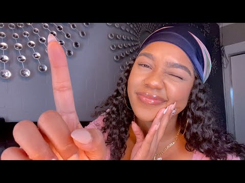 ASMR- Positive Affirmations + Hand Movements 🥰✨ (VISUAL TRIGGERS + WORD REPETITION) 💕