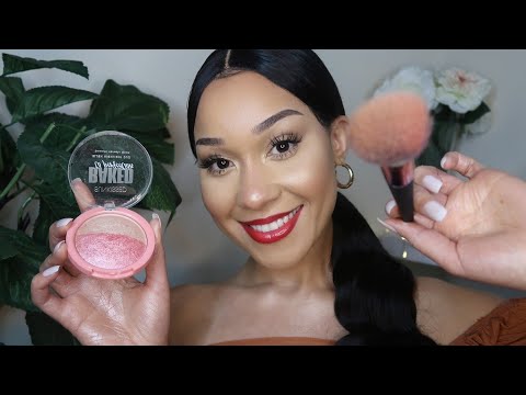 ASMR MAKEUP STORE RP| APPLYING VARIOUS HIGHLIGHTERS ON YOU (FACE BRUSHING,TAPPING,TRACING..)