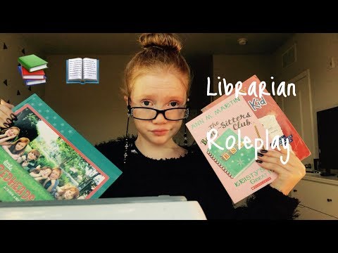 ASMR~Librarian Roleplay + REAL NAME REVEAL || Hanna’s Custom Video
