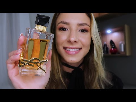 ASMR - A MELHOR VENDEDORA DE PERFUMES LUXUOSOS (voz suave)