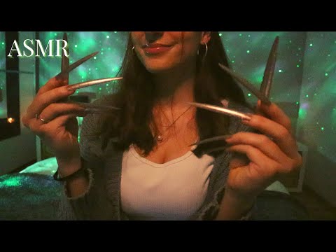 ASMR | Fast and Aggressive Hand Movements with Extremely Long Nails