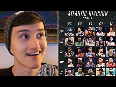I Have $15 To Build The Best NBA Team In Every Division ( ASMR )