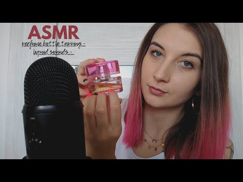 ASMR| PERFUME BOTTLE TAPPING & LIQUID SOUNDS