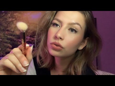 ASMR | FACE & MIC BRUSHING