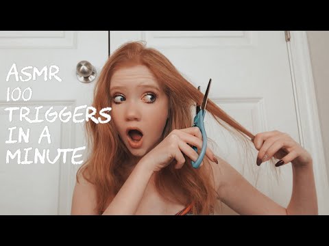 ASMR ~ 100 triggers in 100 seconds