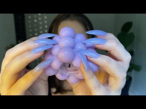 ASMR Tapping on Purple Objects (no talking)