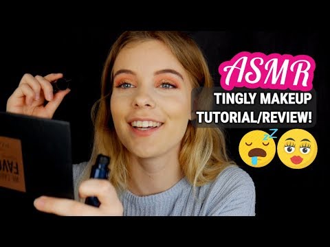 ASMR Tingly & Relaxing Makeup Tutorial/Review (Focallure)