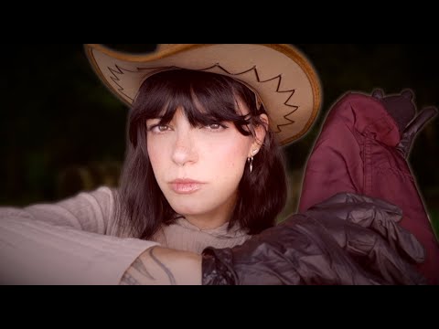 ASMR | Texan Pat Down (Inspecting You Cause You're In The Restricted Section Why????)
