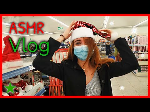 ASMR Vlog 🎄 On achète la décoration de Noël !