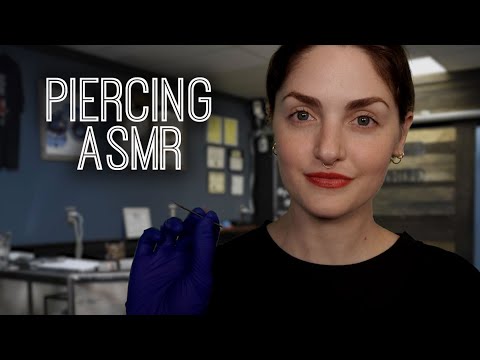 ASMR | Piercing Shop (Ears and Septum)