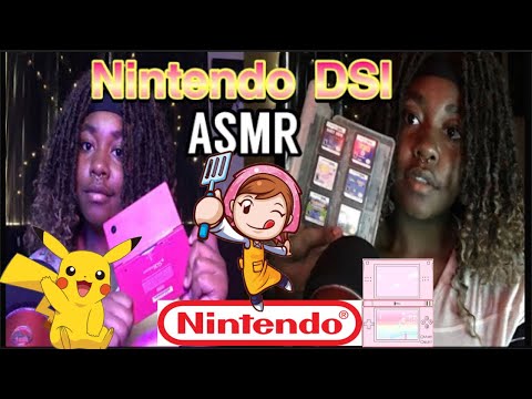 ASMR Nintendo DSI (button clicking & tapping) #asmr #nintendo #nintendogames