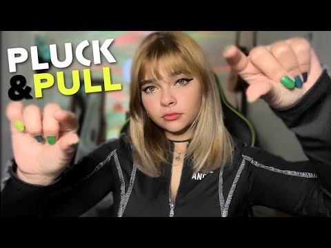 ASMR You'll Fall Asleep in 2 Minutes... (Pluck and Pull, No Background Music)