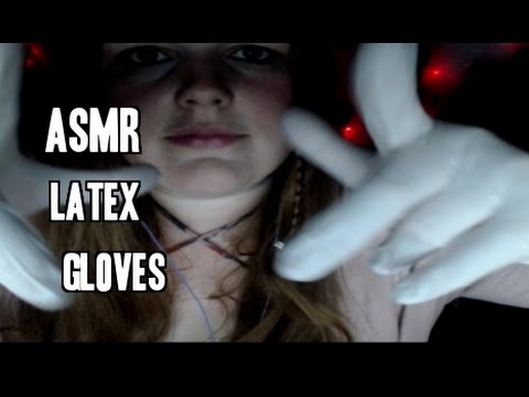 ASMR Sounds of Latex Gloves Hand Movements* Very tingly *