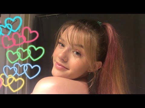 ASMR Doing My Makeup- No Talking (tapping, mouth sounds, lid sounds, scratching, etc)