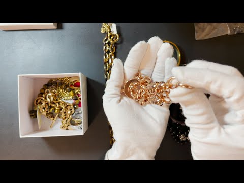 ASMR | Jewelry Unboxing With Tapping (NO TALKING)
