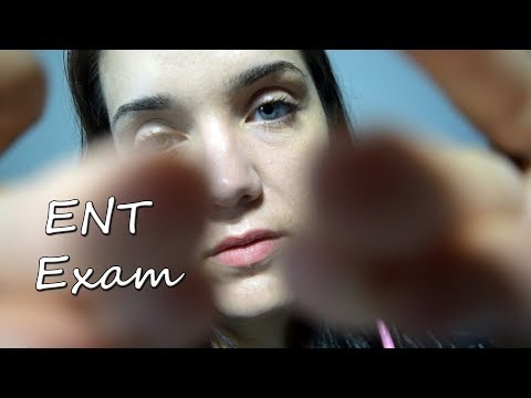 ASMR ENT Exam - Ear Cleaning, Nose, and Throat - Latex Gloves