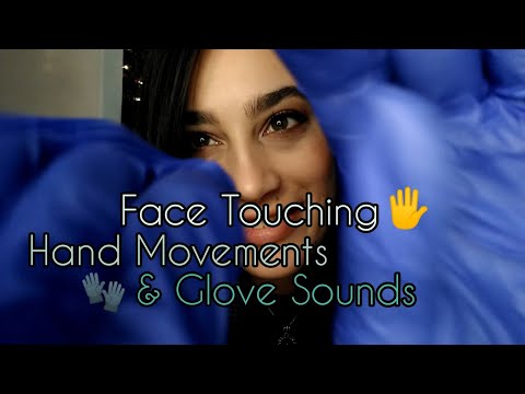 Fast & Aggressive ASMR Up Close Face Touching, Mic Gripping, & Glove Sounds (Custom for Gaby)