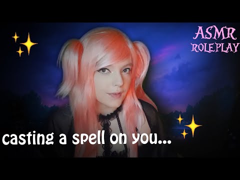 ASMR Roleplay | Witch Casts A Spell On You (whispers & instructions)