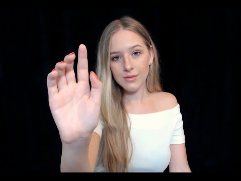 ASMR Mouth Sounds & Slow Hand Movements