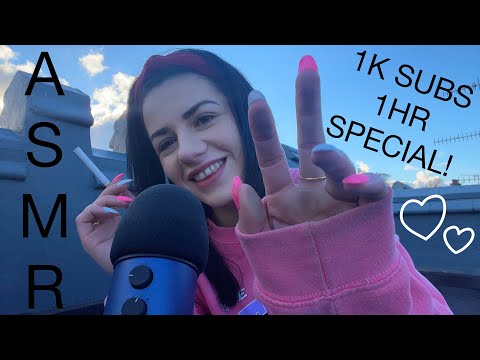 ASMR 1K SUB SPECIAL | 1 Hour Of Relaxing Rambles & Smoky Whispers 🤍