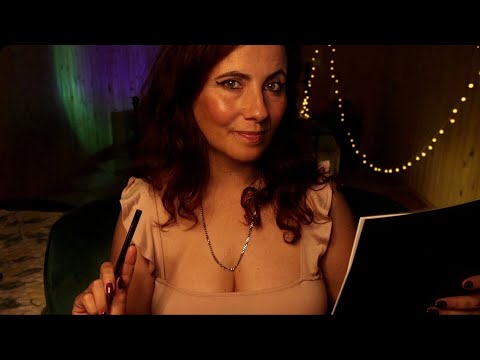 ASMR 😌 Super Relaxing Soft Talking 💜 Therapist Makes You Personal Questions