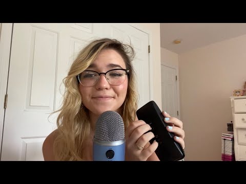asmr tracing & tapping on random objects
