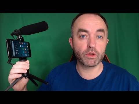 ASMR Unboxing the Maono Vlog Microphone.
