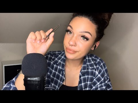 ASMR- Eating and Plucking Your Negative Energy till I’m Full