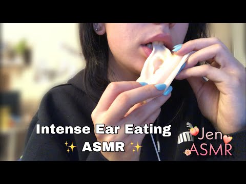 Intense Ear Eating ASMR (NO TALKING) | ASMR Jen ✨