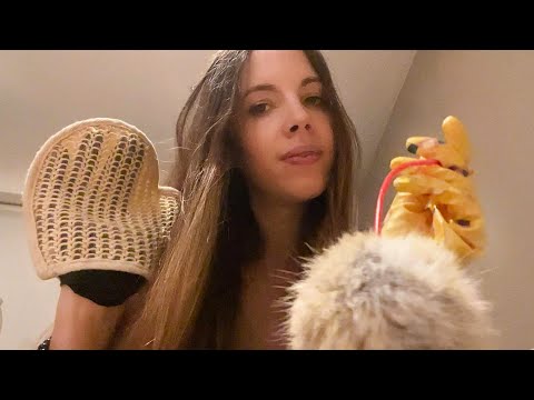 ASMR Chaotic Body & Face Massage - Fast Paces and SUPER Tingly