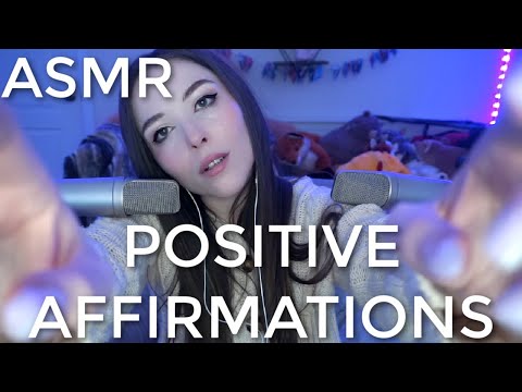 |ASMR| Sweet Positive Affirmations + Face Touching