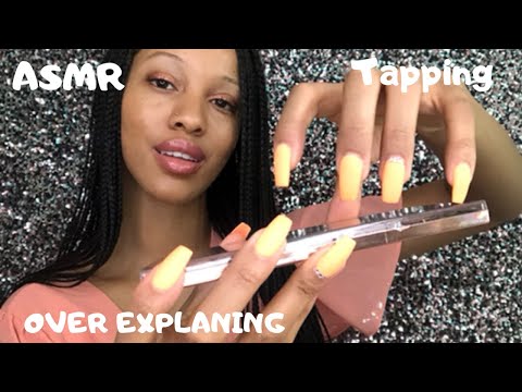 ASMR TAPPING AND OVER EXPLAINING | Favorites For The Summer | Whispering