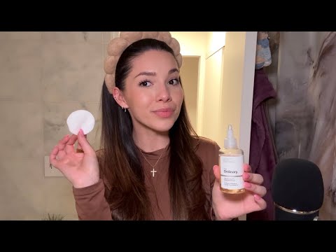 ASMR Let’s Get Ready For Bed | Skin Care Routine