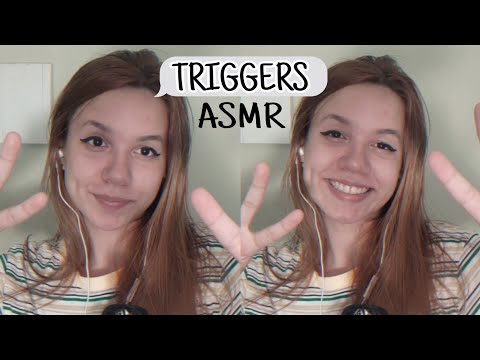 ASMR triggers words, whispers, tappings etc etc