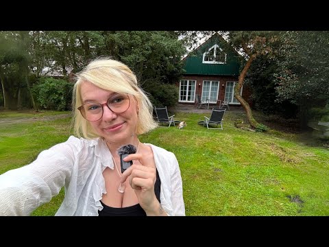 ASMR at an AIRBNB {german soft spoken house tour with subtitles} 🏡