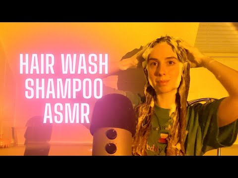 ASMR | Hair Wash Shampoo Sounds | Deep relaxation | Sleep Fast