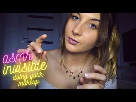 ASMR| doing your invisible makeup (whispering, tongue clicking)