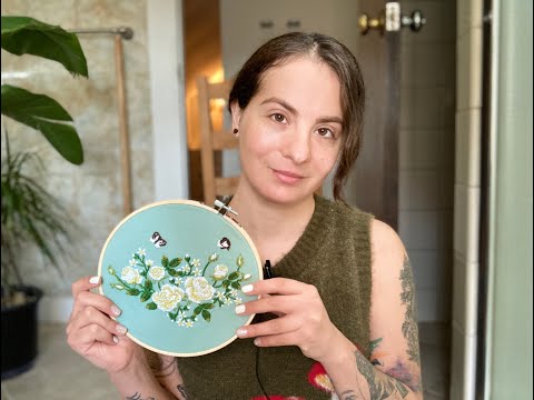 Show & Tell: Embroidery (ASMR style)