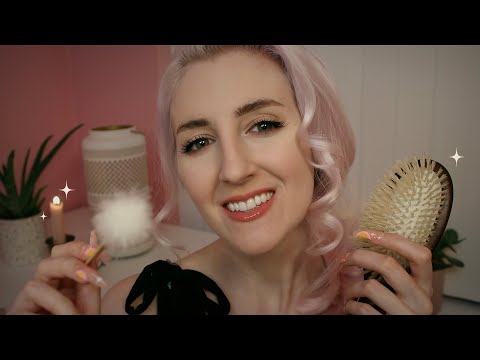 ASMR for Sleep ✨ Friend Pampers You (personal attention, scalp massage, layered sounds)