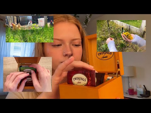 ☕️ASMR 🫖 ~ 🐓RELAXING TEA TIME 🌼 (ROLE-PLAY) 🌱🌿