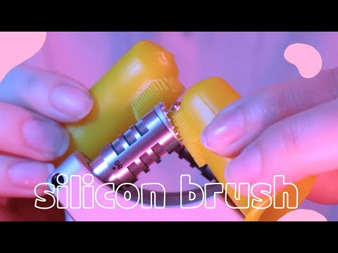 ASMR 간지러운 실리콘칫솔 부분만 길게•Silicon toothbrush