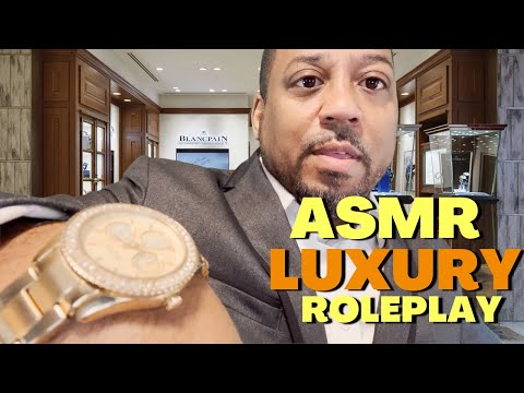 Luxury Watch Salesman Male ASMR | Selling Saudi Prince ROLEX Mont Blanc Personal Attention Roleplay