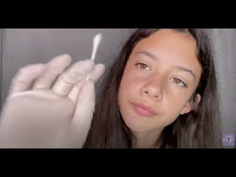 ASMR Feeling your Face and Doing Facial Tests