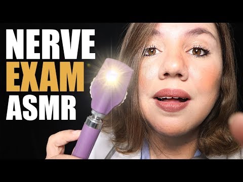 The ASMR Nerve Exam | Whisper, Gloves, Light