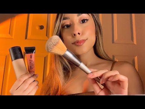 ASMR doing your makeup 💋(personal attention) for job interview