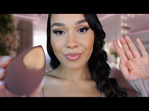 ASMR Makeup Artist Does Your Makeup 🧸 RELAXING Roleplay For Sleep With Layered Sounds