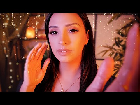 ASMR MOST Relaxing Oil Massage With Ear to Ear Whispering! | Sleep with Massage ASMR triggers