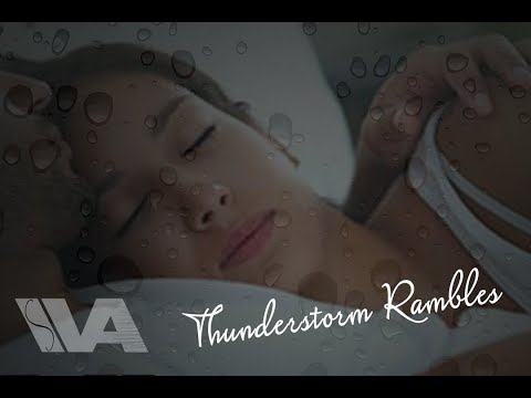 ASMR Girlfriend Roleplay ~ Waking Me Up To Listen To A Thunderstorm With You (Rambling) (Cuddles)